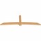 Ekena Millwork Bellingham Timber Gable Bracket, Western Red Cedar, 108"W x 36"H x 3 1/2"D x 5 1/2"F, 8/12 Pitch GBW108X36X0406BEL00SWR - alternate 2